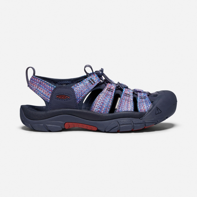 Keen Newport H2 Sandals - Men's Navy Red Sandals